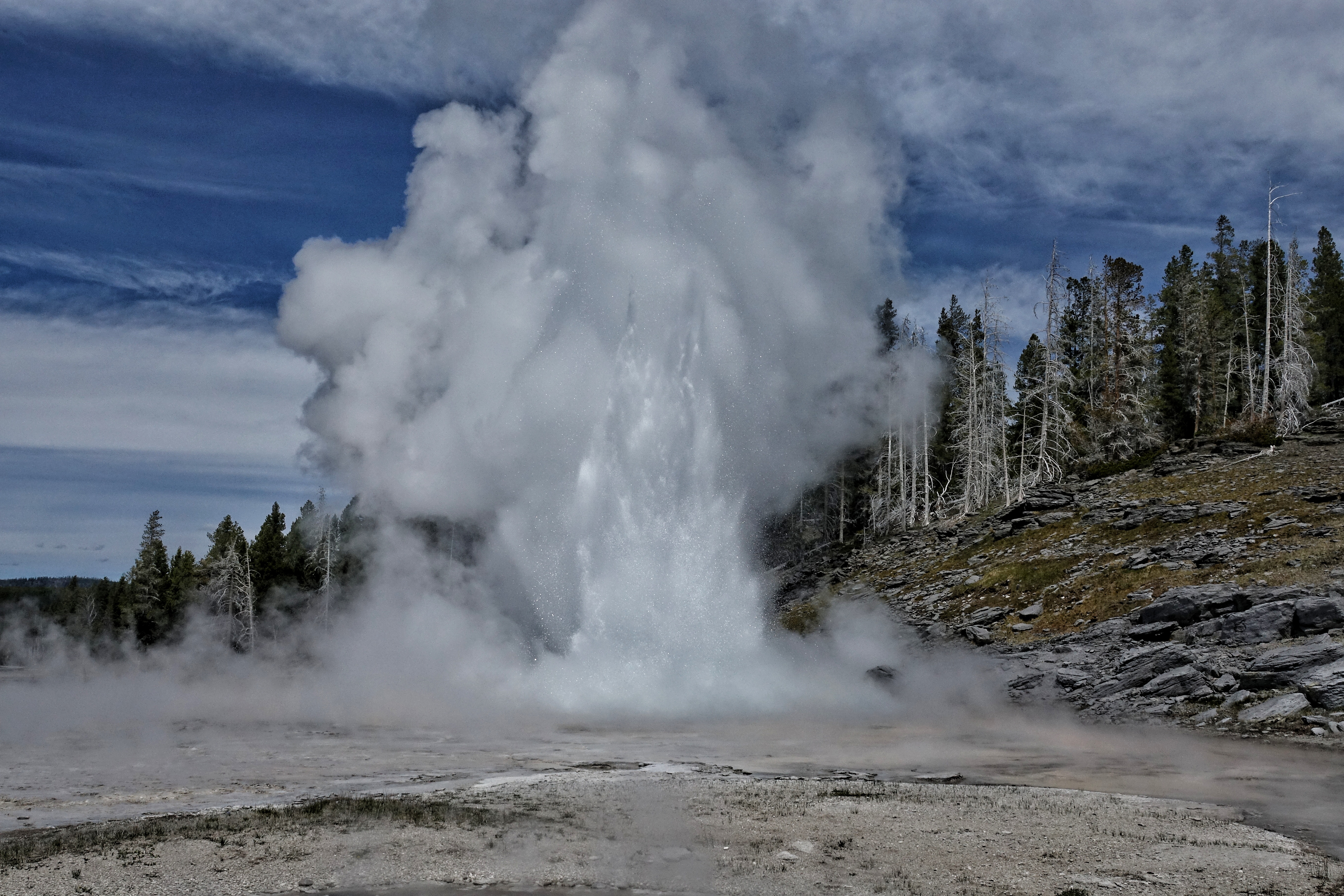 Geyser à Yellowstone